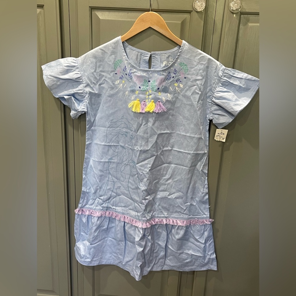 NWT Frozen 2 Girls Dress xl
